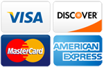 Major Credit Cards Accepted